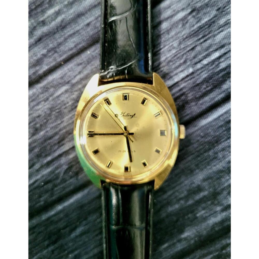 Rare Vintage Gruen Guildcraft Men's Mechanical Swiss Watch